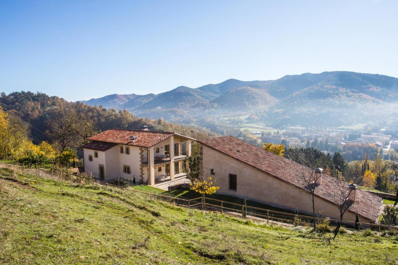 El Serradell Agroturisme Sant Joan de les Abadesses Bagian luar foto