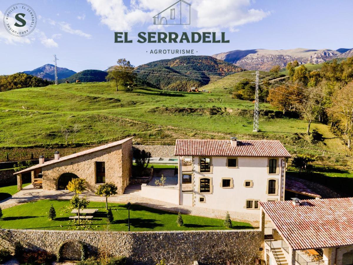El Serradell Agroturisme Sant Joan de les Abadesses Bagian luar foto